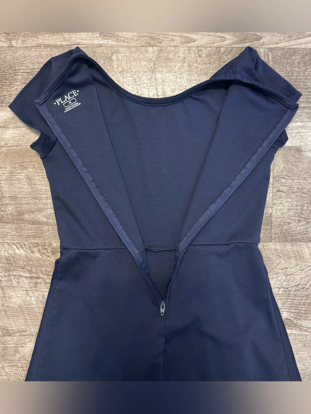 Children's Place Lot of 5 Navy Blue Ponte Dress School Uniform Girls Sz. 10 - Picture 6 of 9